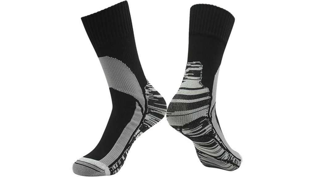 waterproof breathable unisex trekking socks