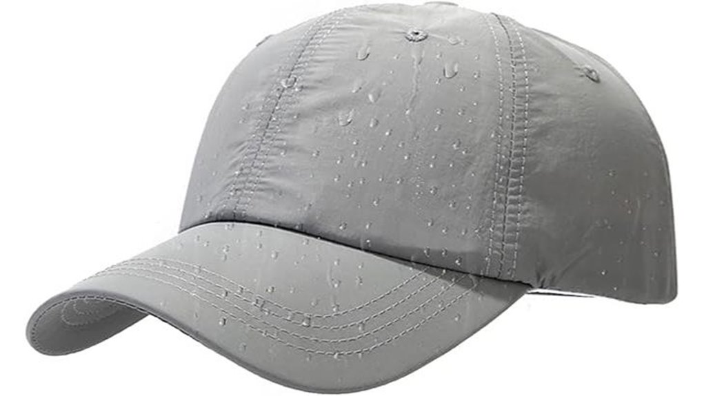 waterproof breathable upf50 cap
