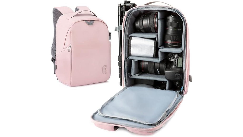 waterproof camera backpack with laptop