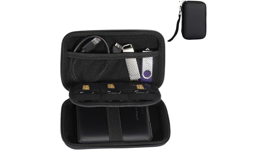 waterproof double layer gadget organizer