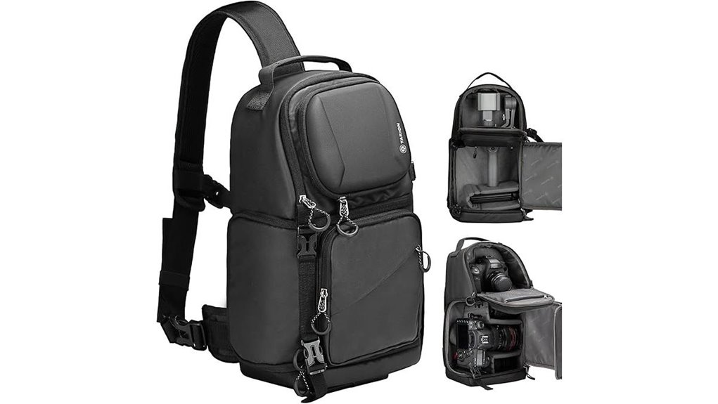 waterproof dslr camera sling backpack