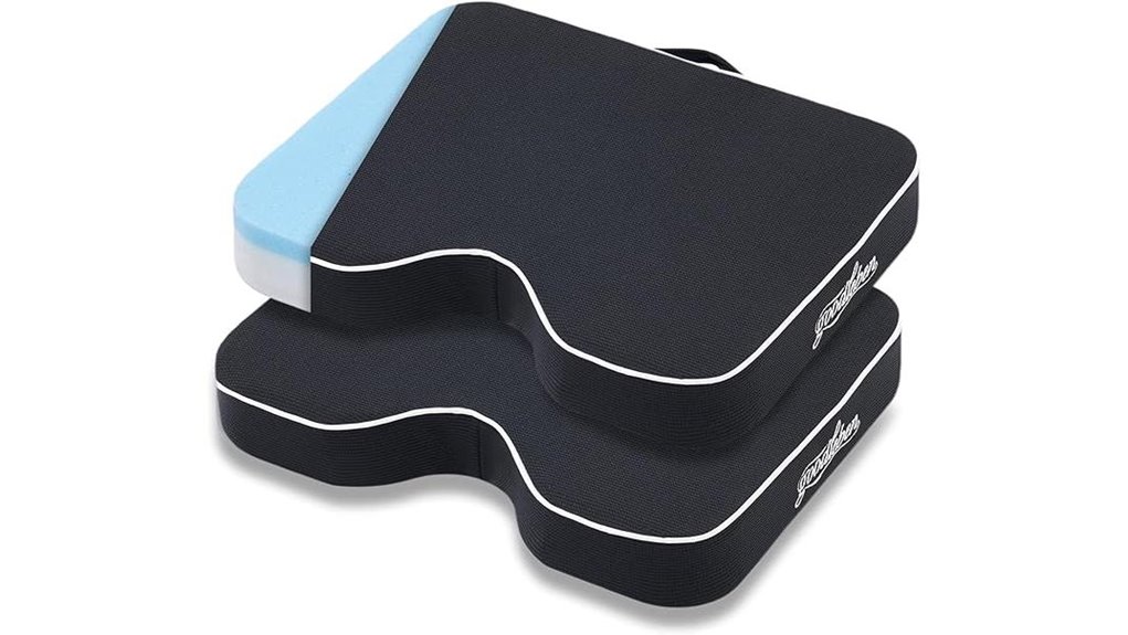 waterproof dual layer bleacher cushion