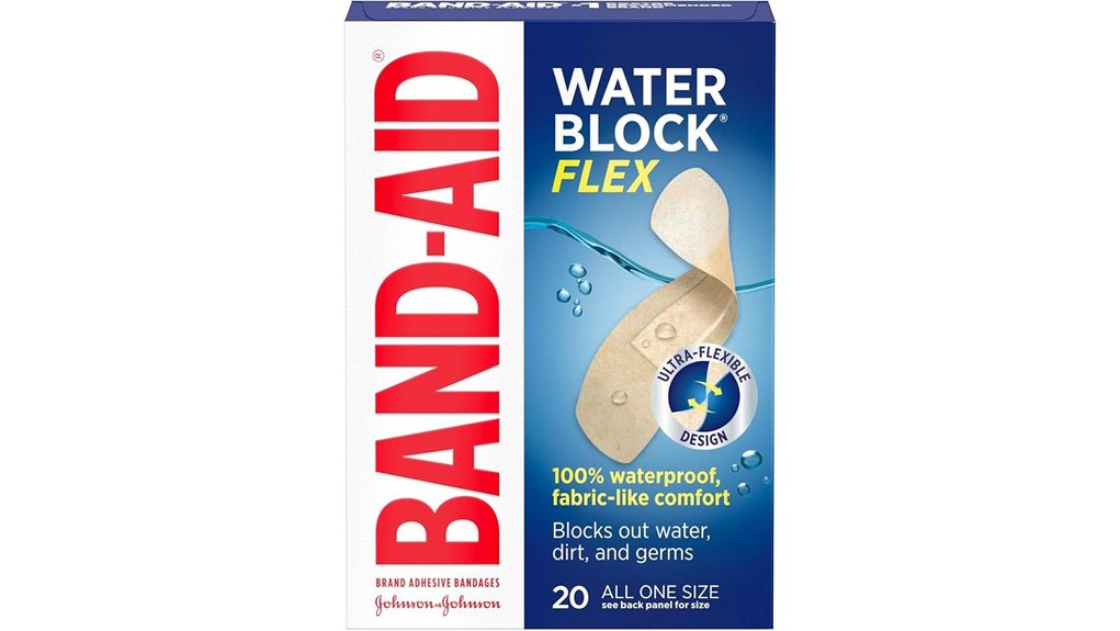 waterproof flexible adhesive bandages