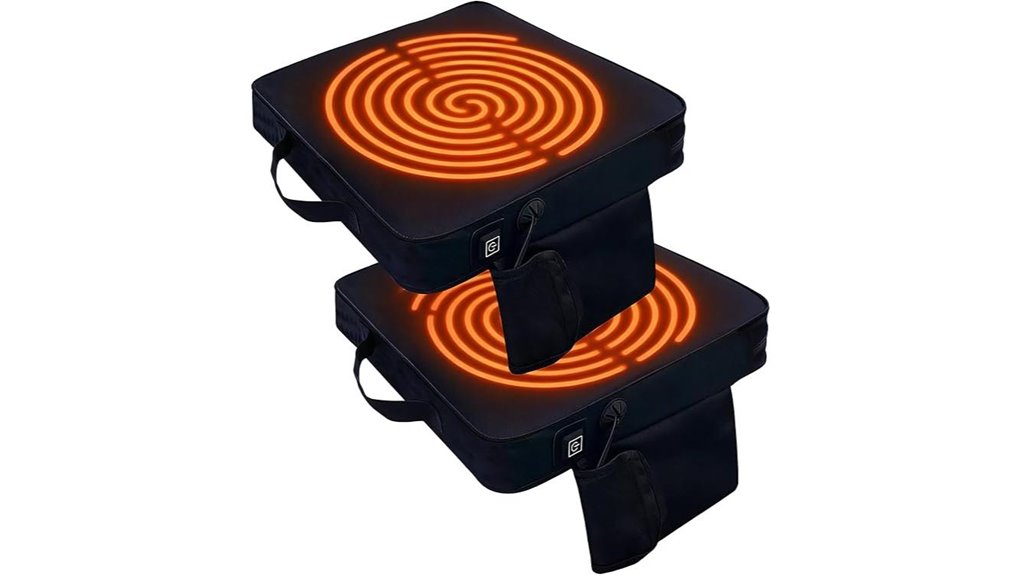 waterproof heated stadium seat cushions