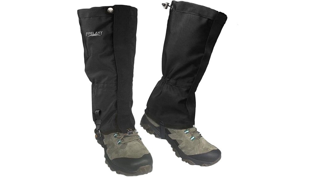 waterproof high performance hiking gaiters