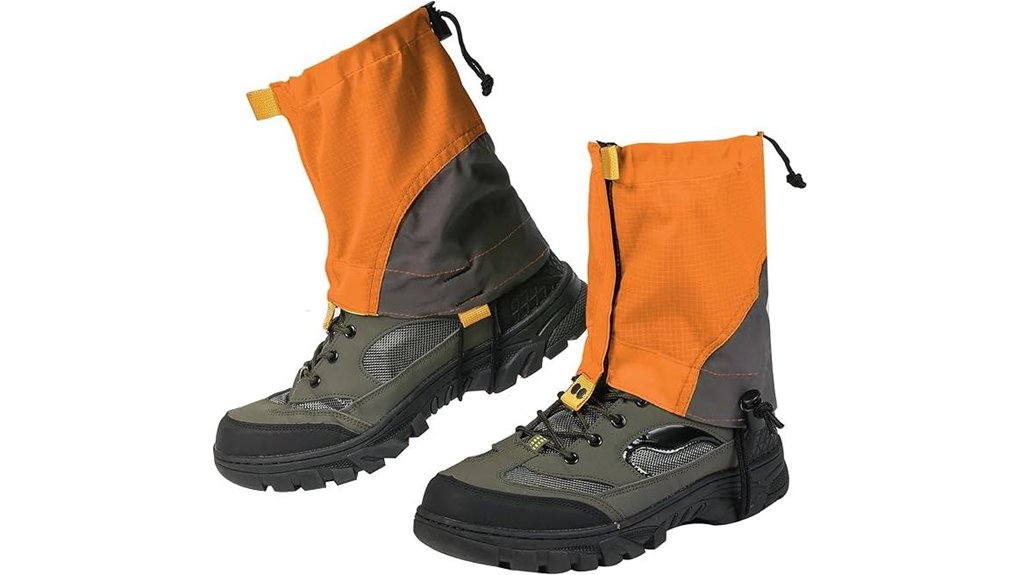 waterproof lightweight adjustable hiking gaiters