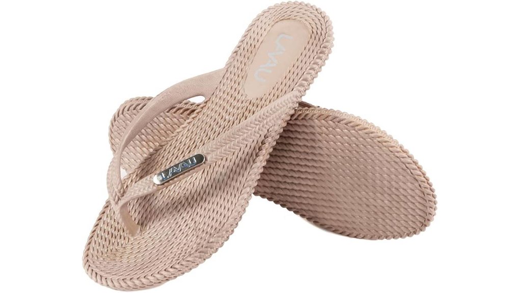 waterproof non slip recyclable flip flops