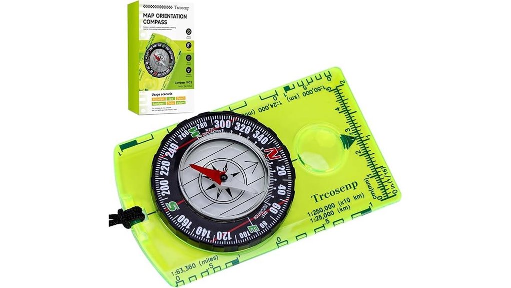 waterproof outdoor multifunctional compass set