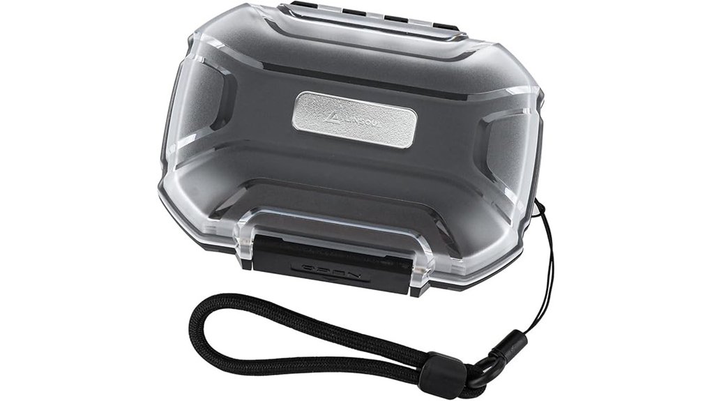 waterproof portable earbud carrying case