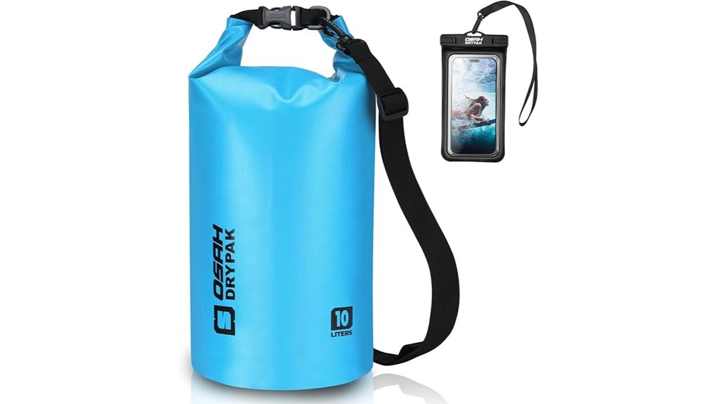 waterproof roll top phone bag