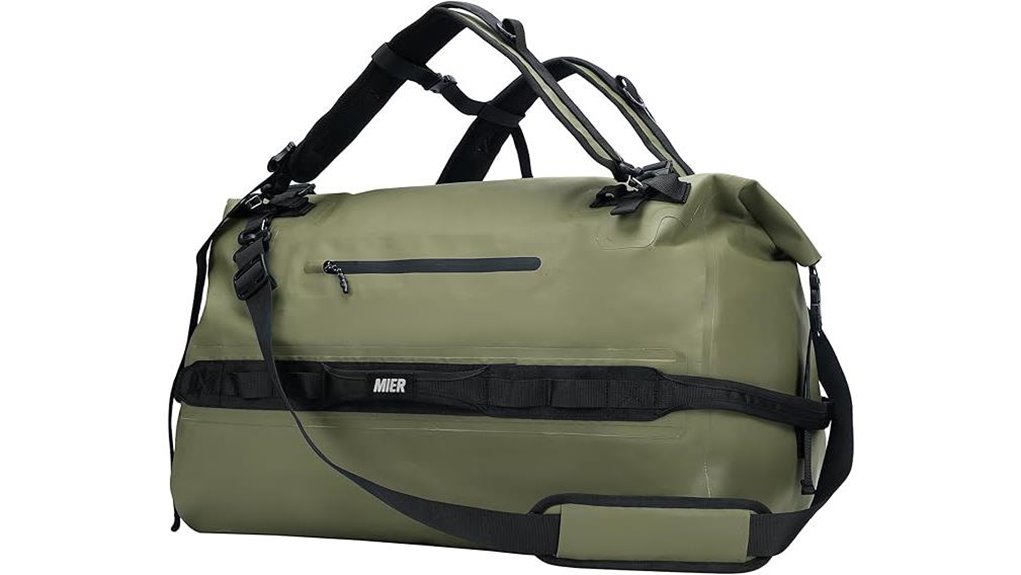 waterproof rolltop dry duffel