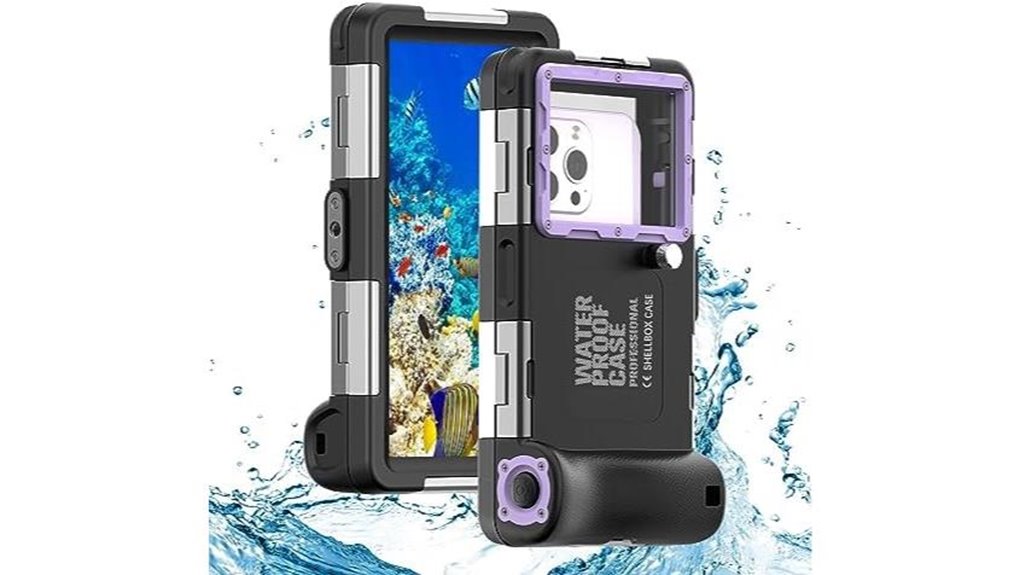 waterproof second generation diving case