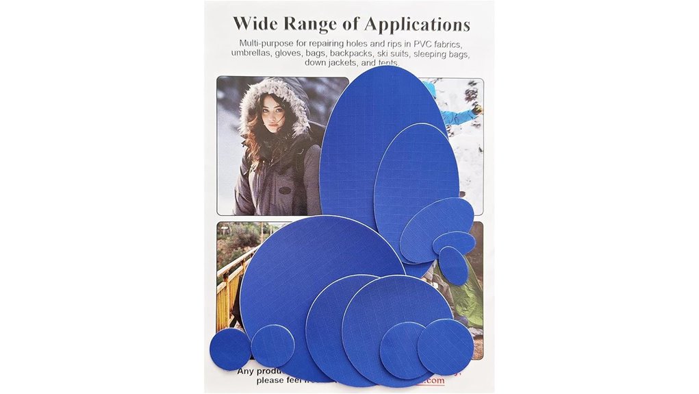 waterproof self adhesive jacket patches