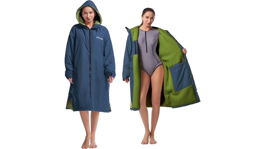 waterproof sherpa lined oversized parka