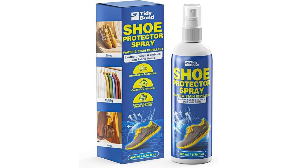 waterproof stain repellent shoe spray