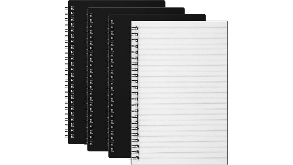 waterproof stone paper notebooks 4 pack