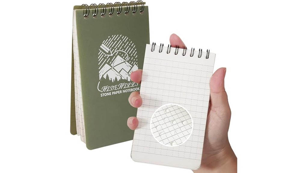 waterproof stone paper pocket notebooks
