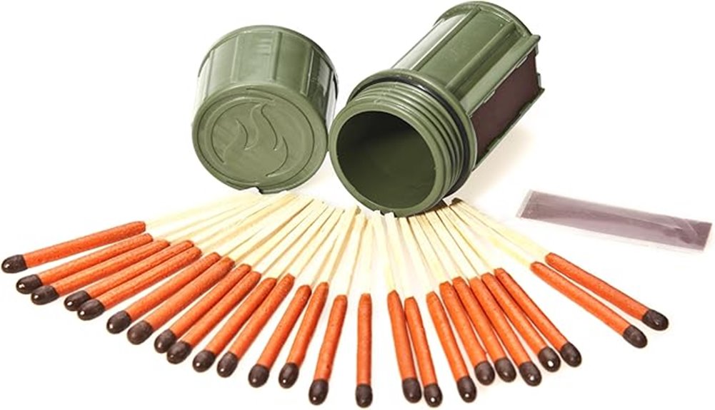 waterproof stormproof match kit