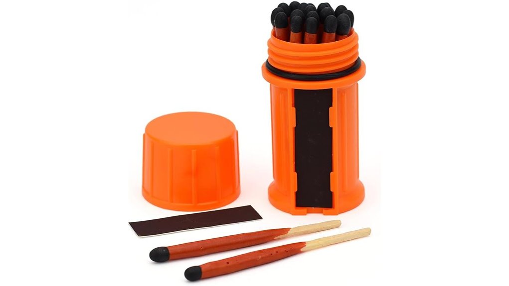 waterproof stormproof matches case