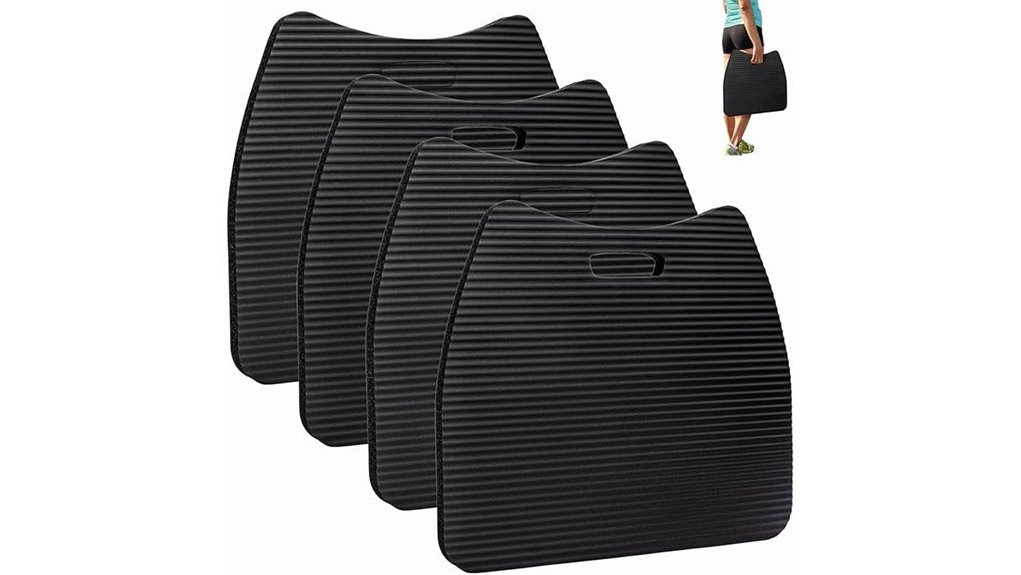 waterproof tebery 4 pack stadium cushions