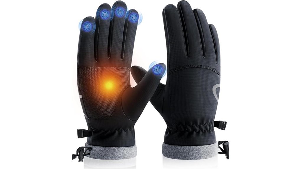 waterproof thermal touchscreen gloves