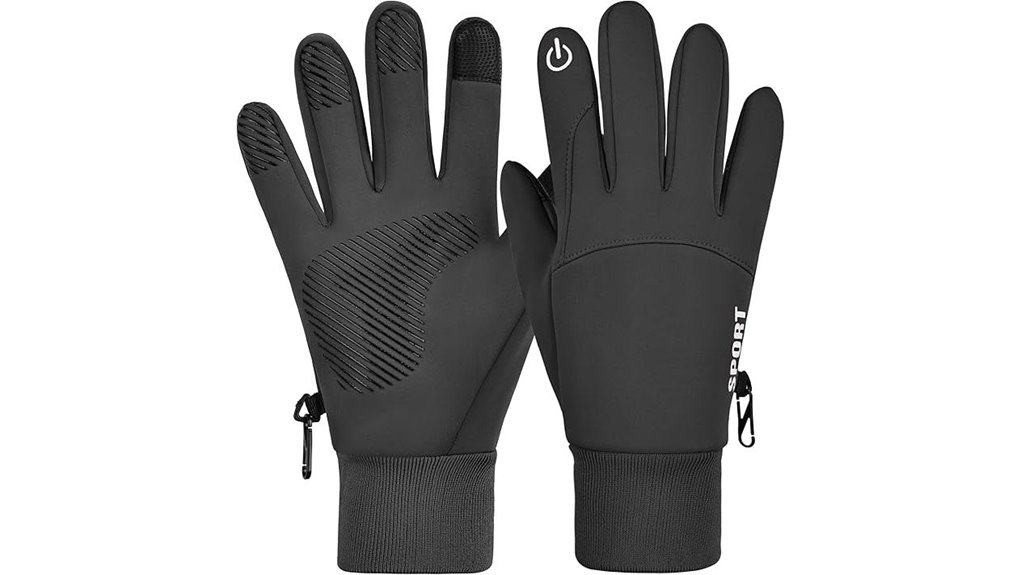 waterproof touchscreen thermal gloves