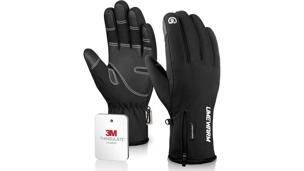 waterproof touchscreen winter gloves
