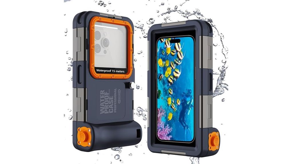 waterproof underwater phone case