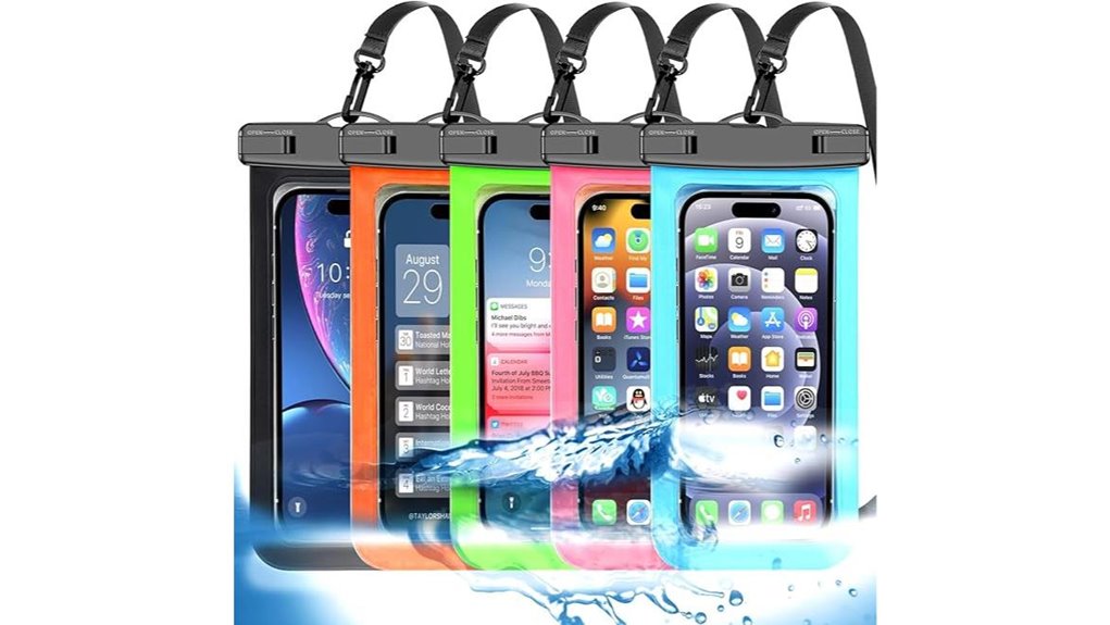 waterproof universal phone pouches