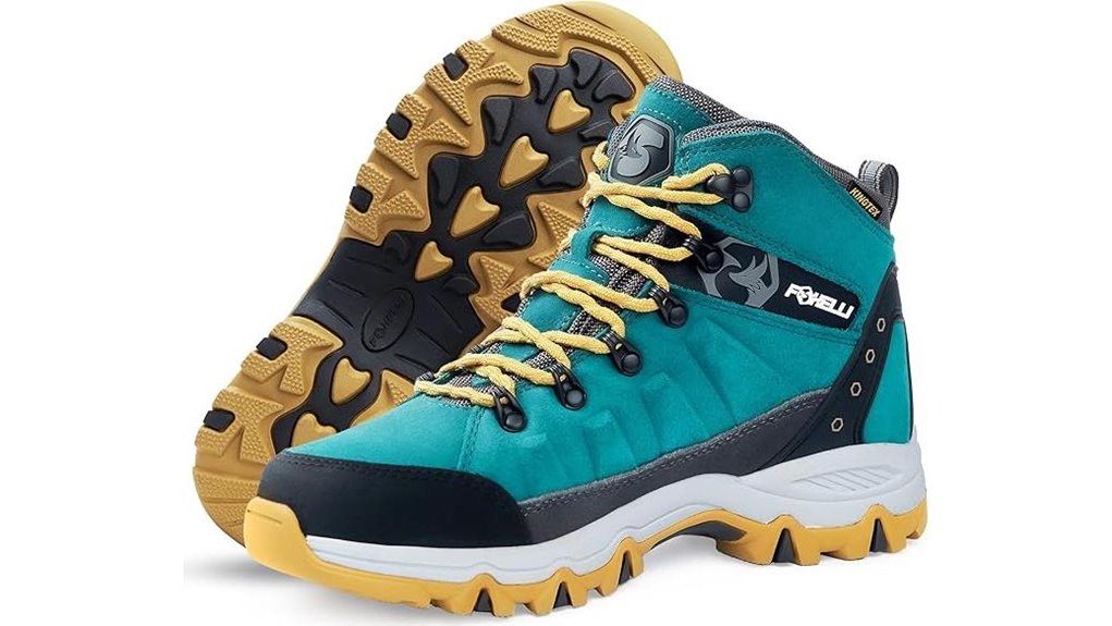 waterproof women s suede hiking boots