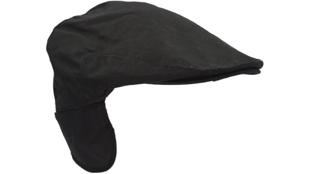 waxed edmond flat cap