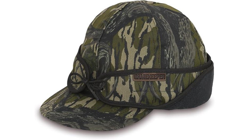 waxed rancher cap with earband