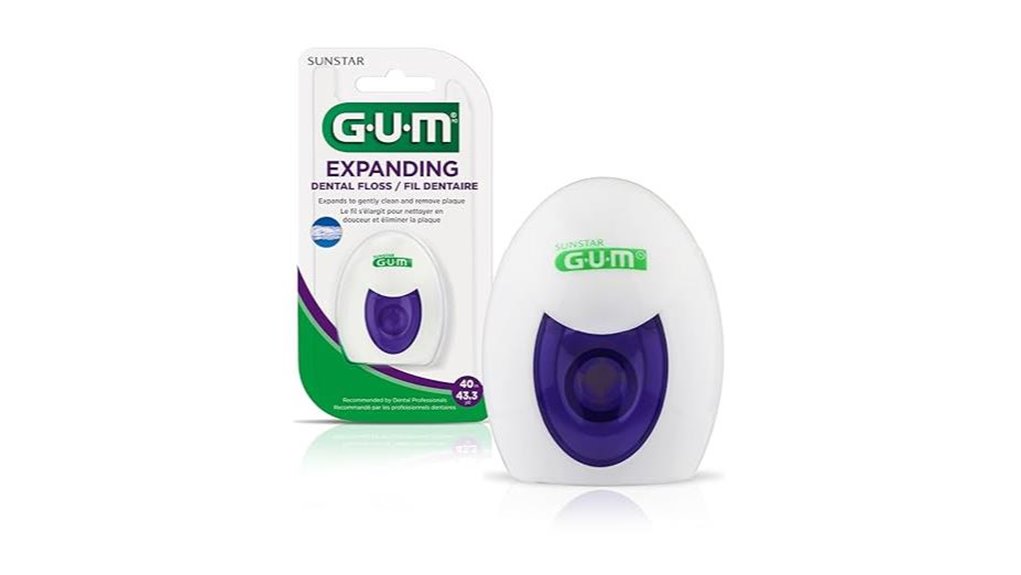 waxed woven floss for tight