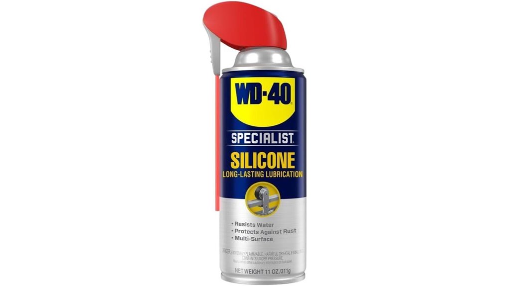 wd 40 silicone lubricant spray