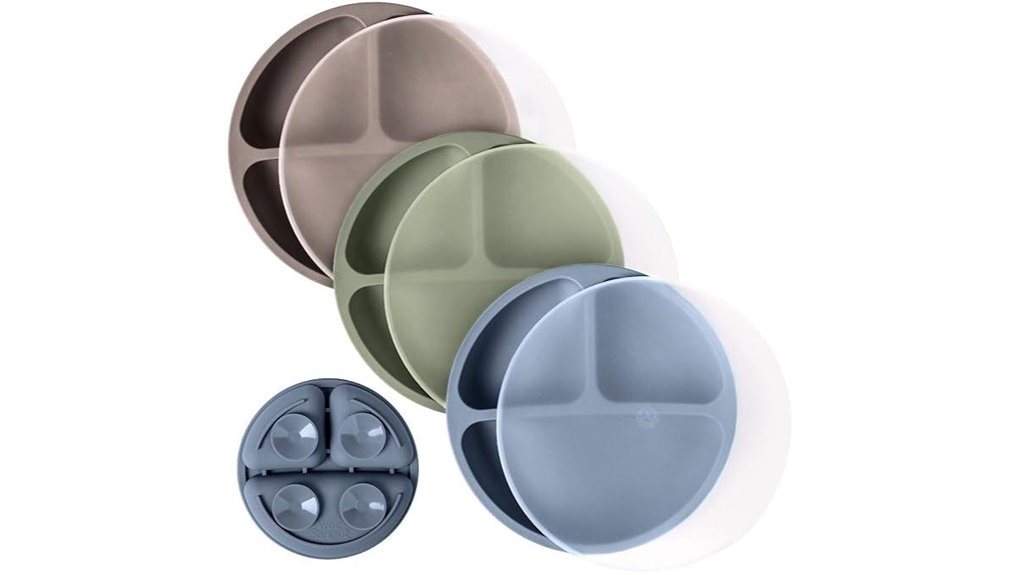 weesprout silicone suction plates