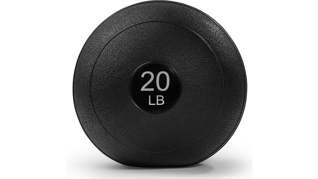 weighted rubber medicine ball