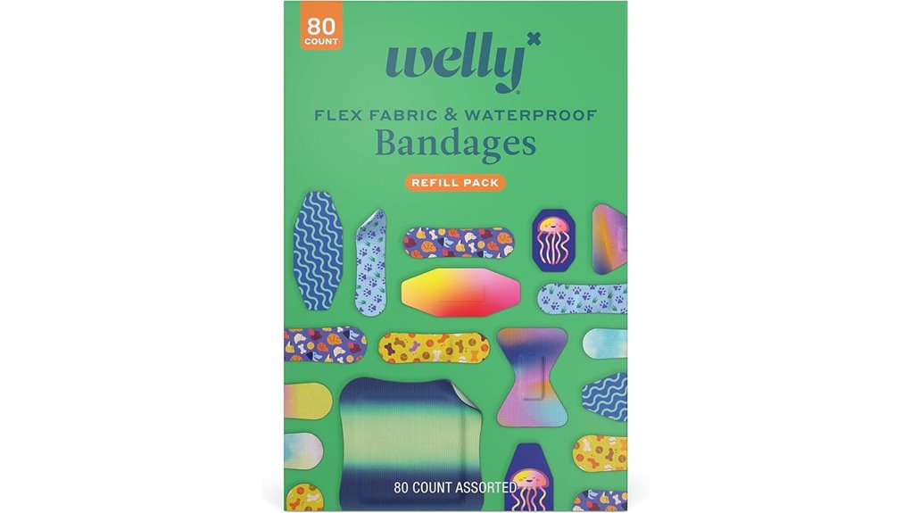 welly adhesive waterproof bandages pack