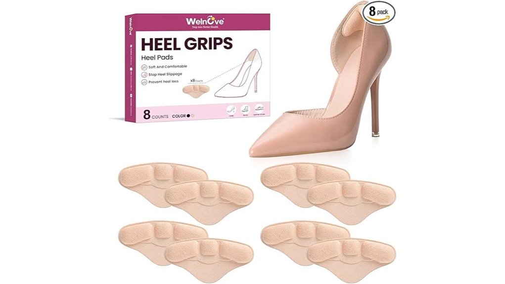 welnove skin friendly heel grips