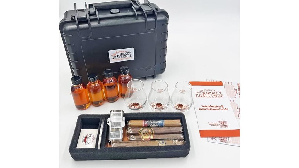 whiskey travel tasting kit
