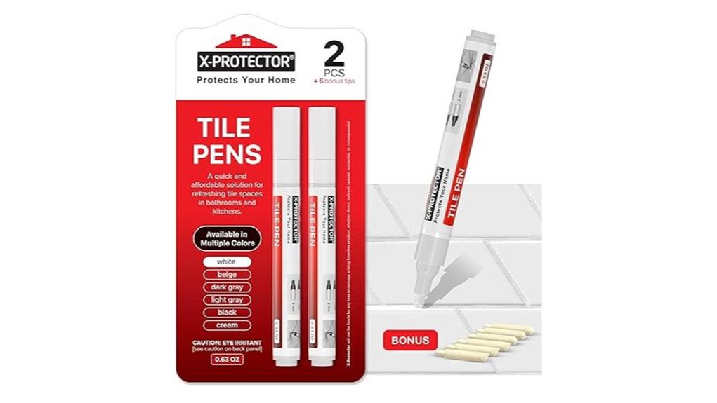 white grout marker kit