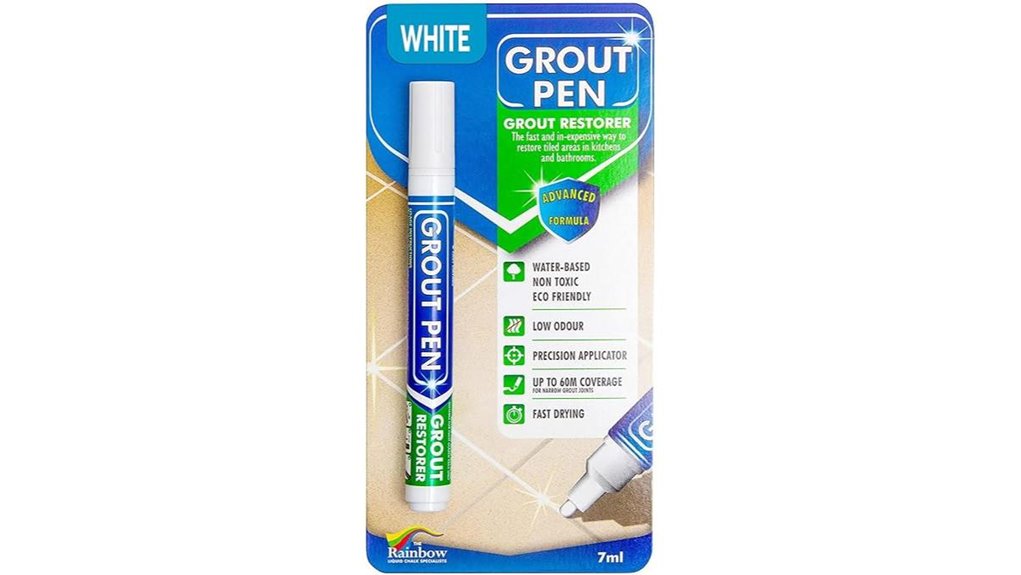white grout repair marker