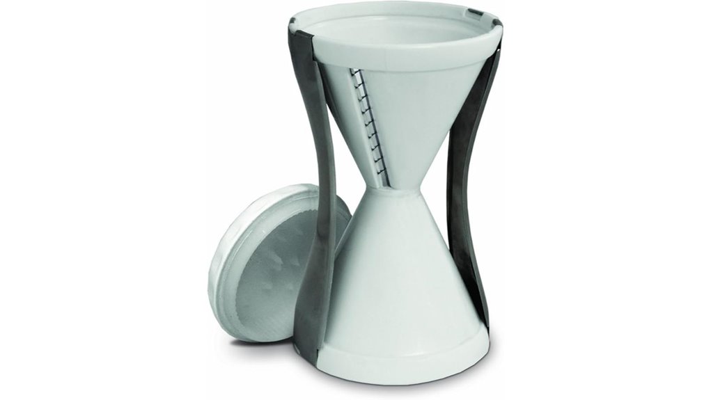 white veggetti dual blade slicer