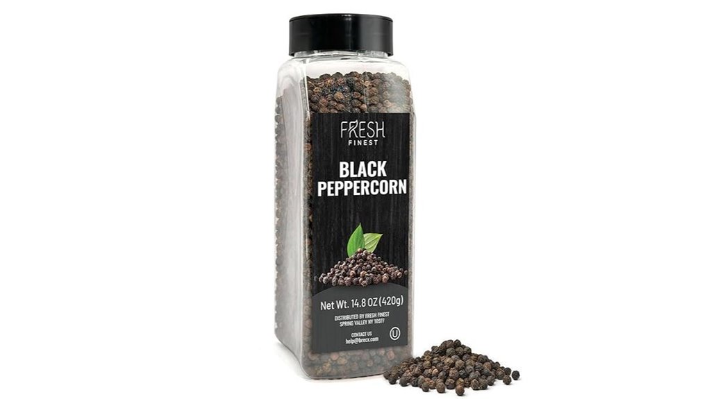 whole black peppercorns 14 8oz