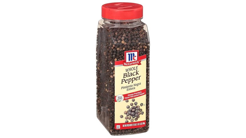 whole black peppercorns 17 5oz