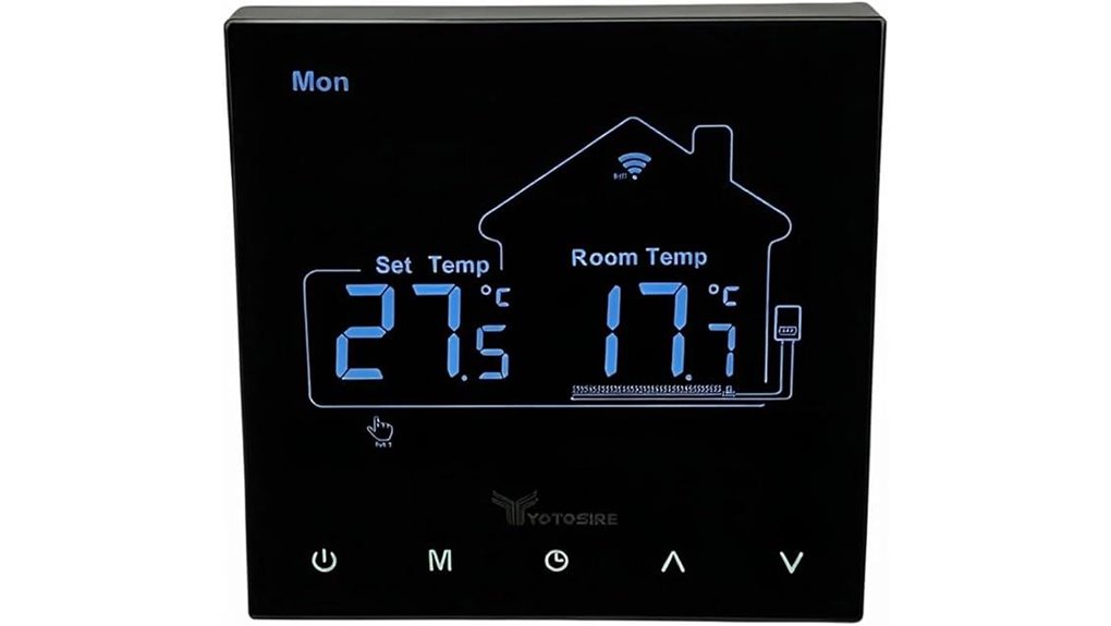 wifi radiant floor thermostat