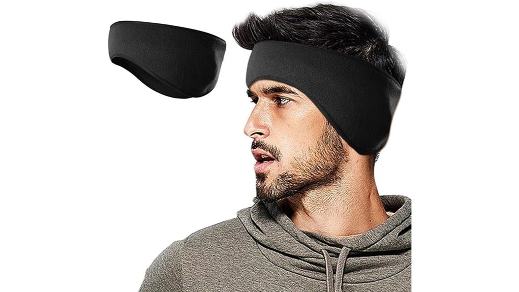 winter fleece skiing earband