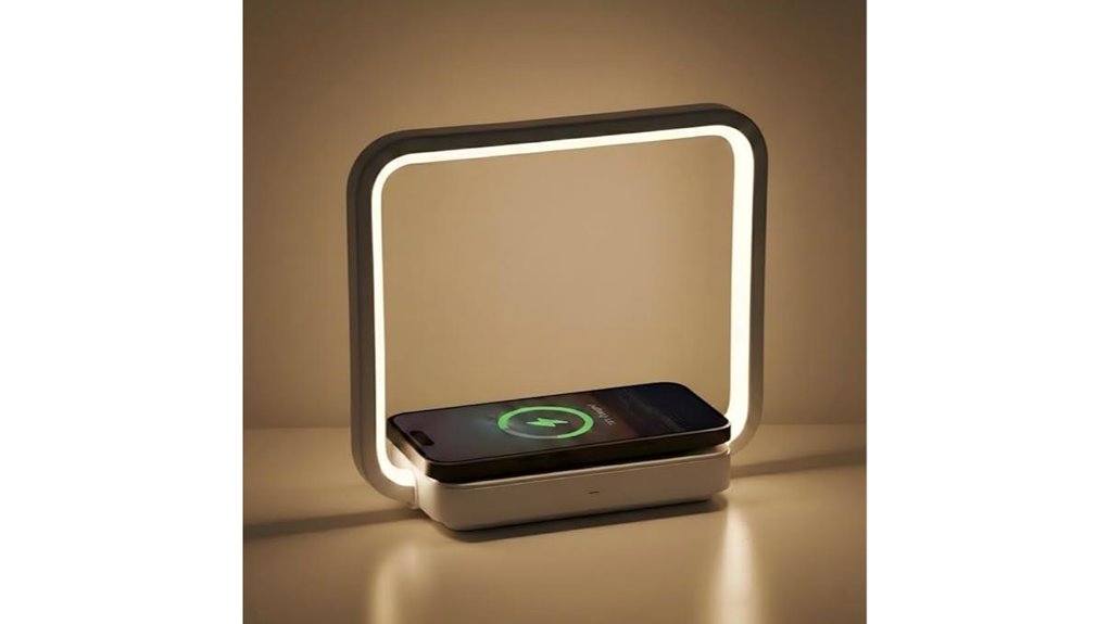 wireless 10w touch lamp