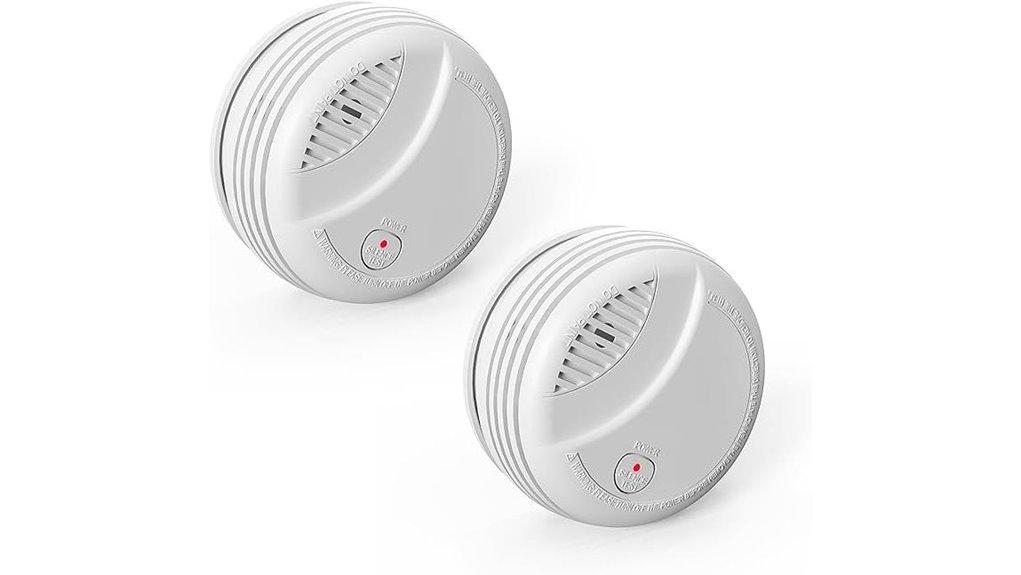 wireless battery photoelectric smoke detectors