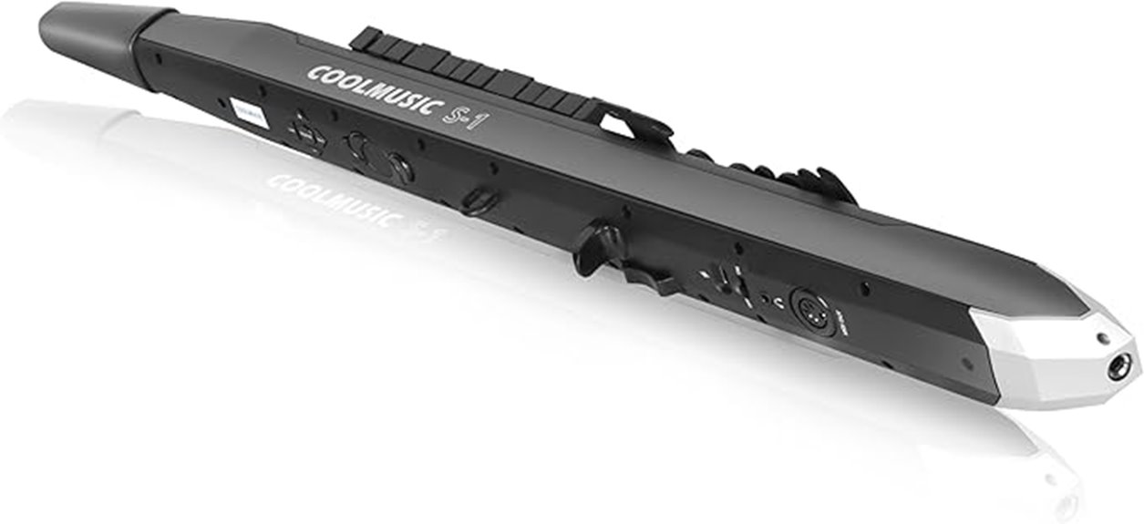 wireless electronic saxophone aerophone