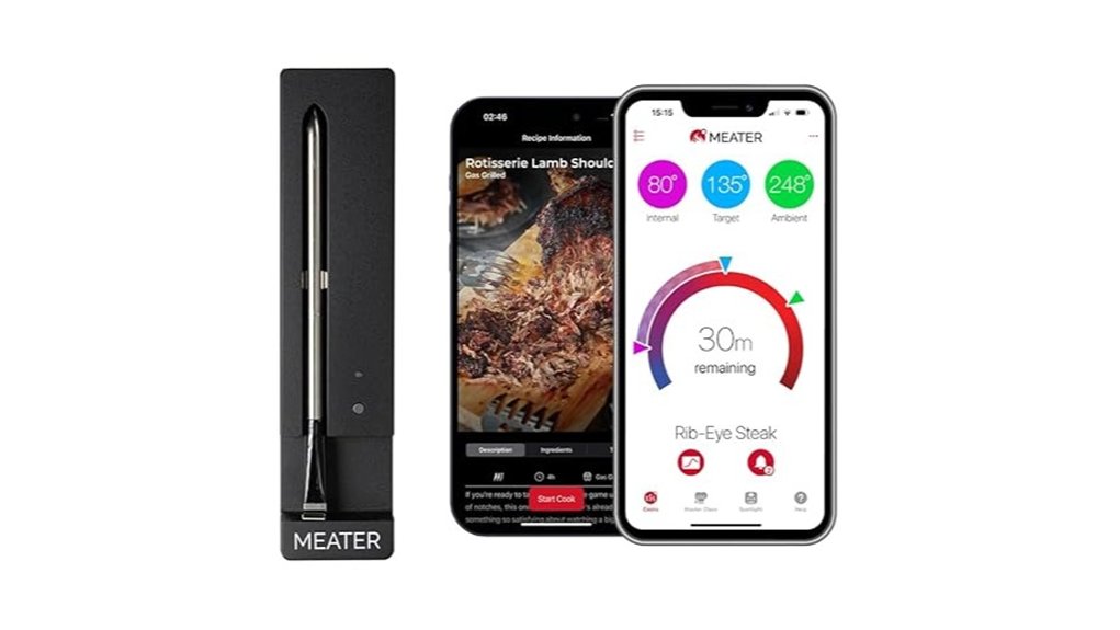 wireless smart meat thermometer